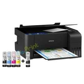 BUNDLING Printer Epson EcoTank L3211 All-in-One (Print - Scan - Copy) New With Original Ink