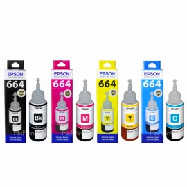 Tinta Refill Epson Original Ori 664 t6642 Cyan 70ml, , Printer L110 L120 L210 L220 L300 L310 L350 L355 L360 L365 L380 L405 L455 L485 L550 L555 L565 L100 L200